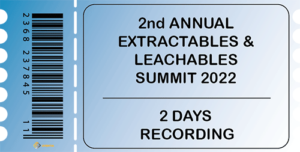 2nd Annual Extractables & Leachables Summit 2022 - 2 Days Recording